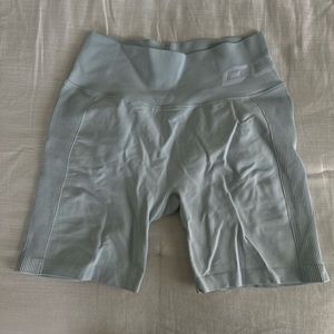 ECHT Light Blue Butt Scrunch Shorts